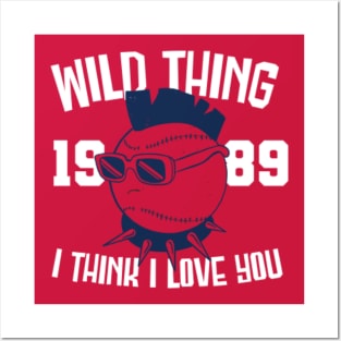 Wild Thing 1989 I Think I Love You // Funny Movie Parody Posters and Art